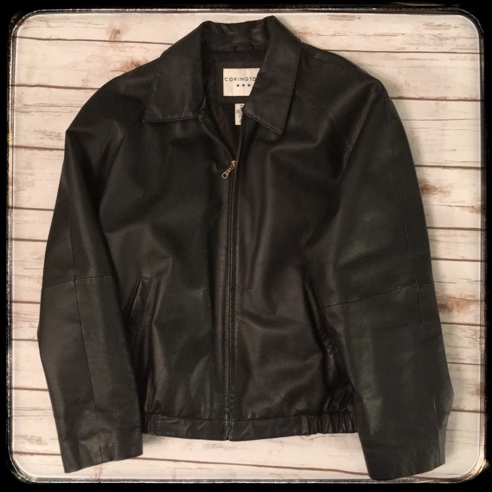 Men’s Covington Leather Jacket